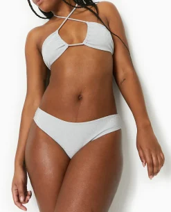 Bas De Maillot De Bain Culotte - Argenté