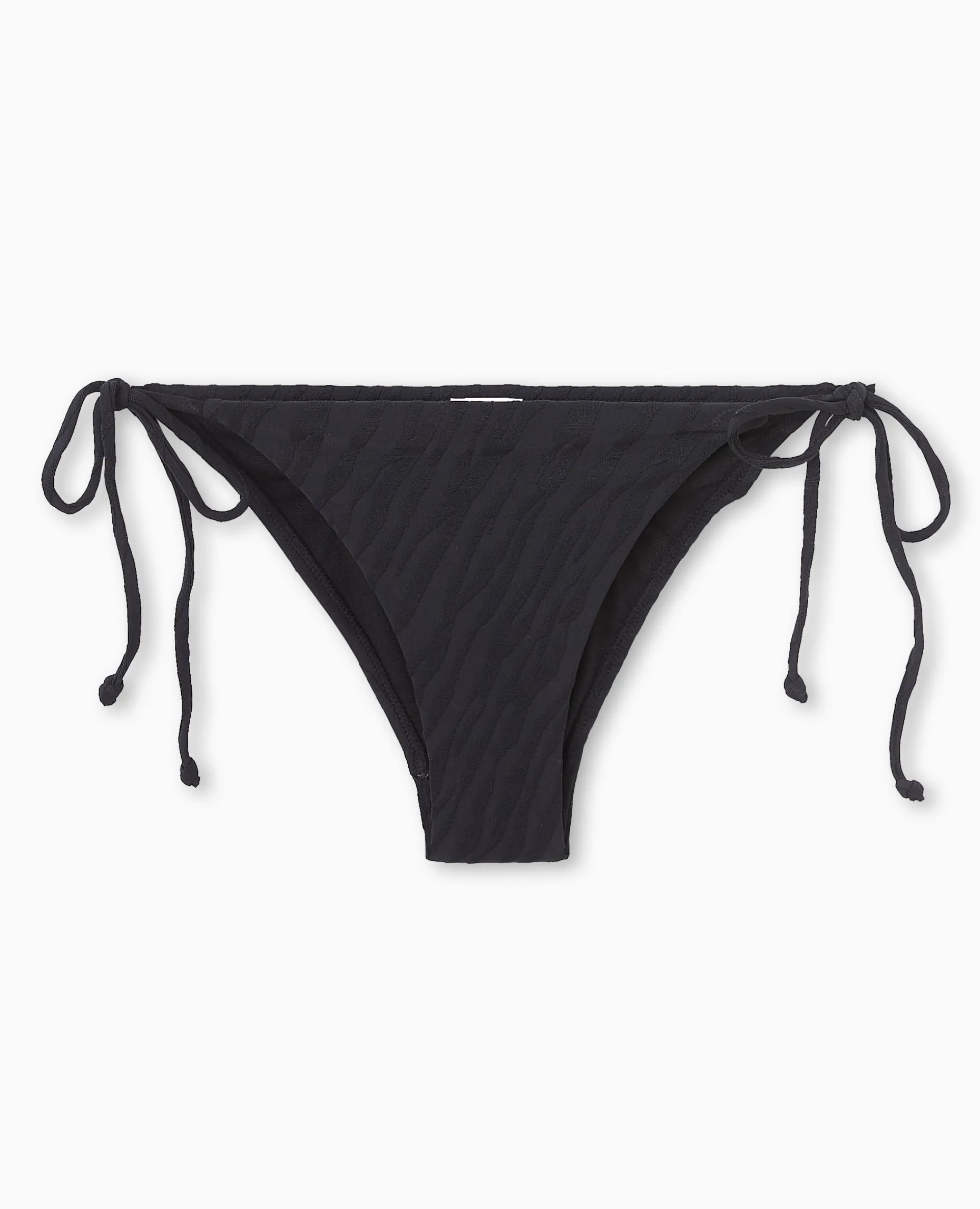 Bas De Maillot De Bain Culotte Avec Nouettes - Noir