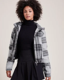 Blouson à Capuche - Gris Clair