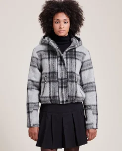 Blouson à Capuche - Gris Clair