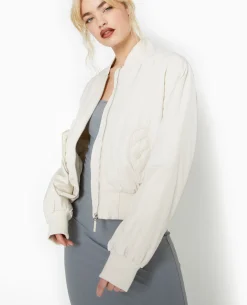 Blouson Bomber - Blanc