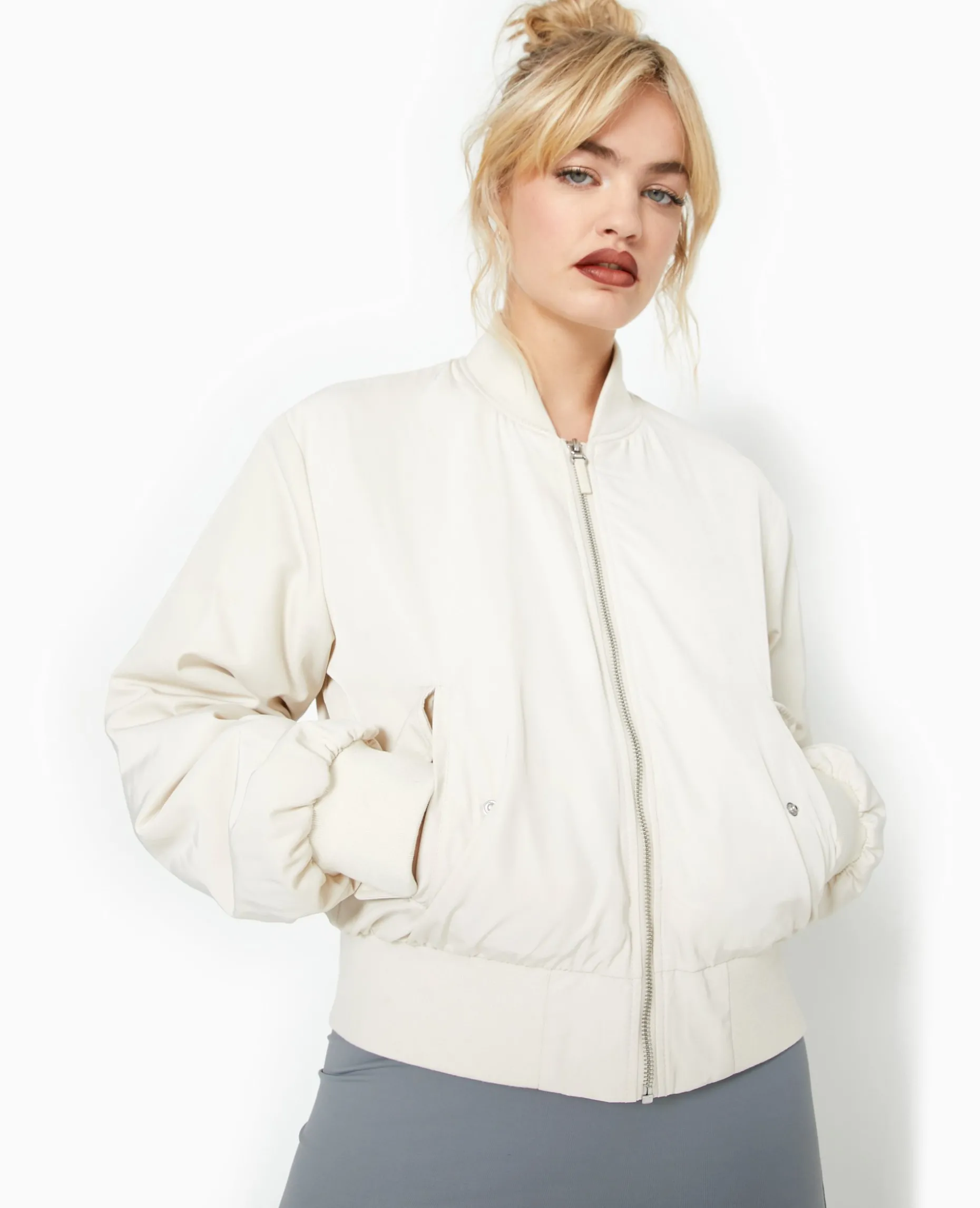 Blouson Bomber - Blanc