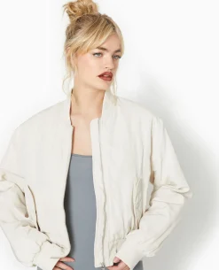Blouson Bomber - Blanc