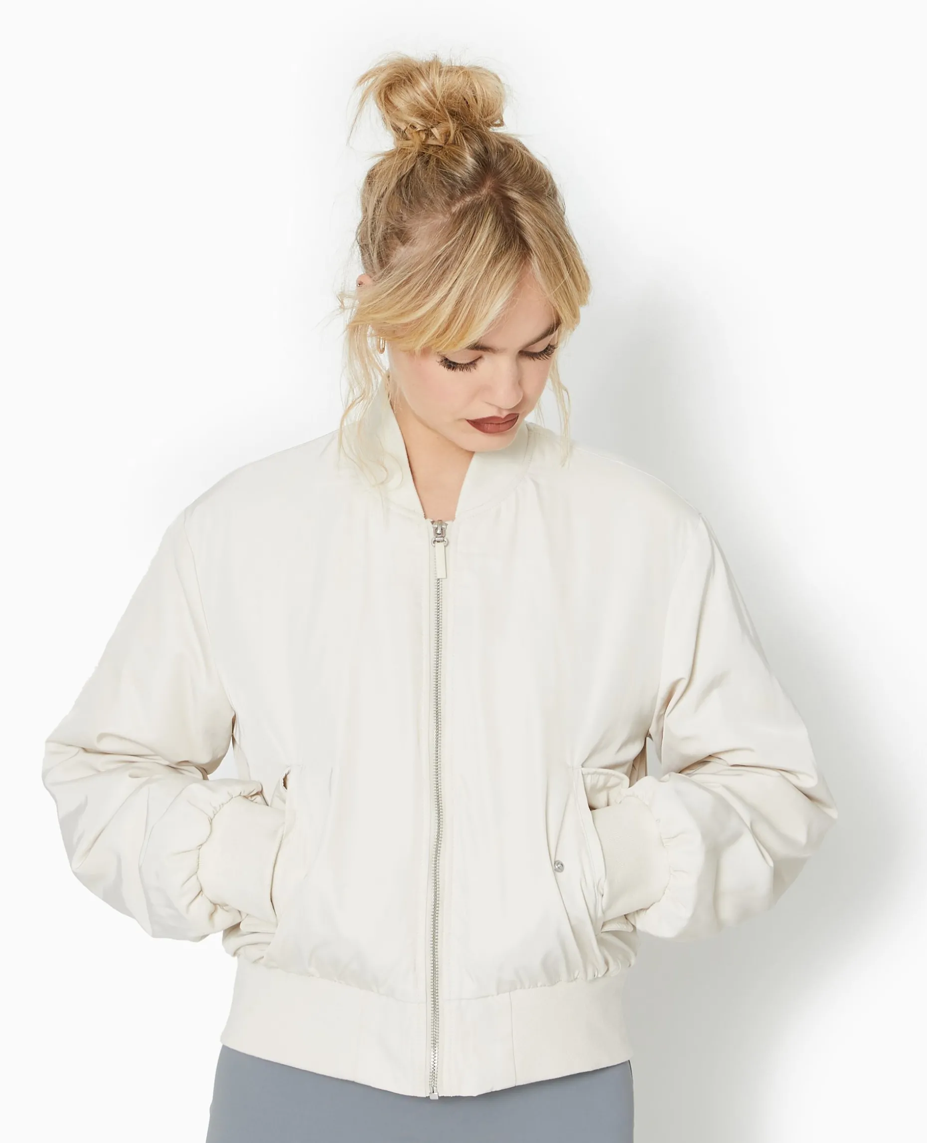 Blouson Bomber - Blanc