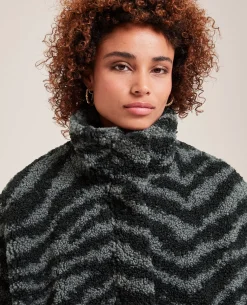 Blouson En Sherpa - Noir
