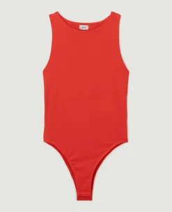 Body Sans Manche - Rouge