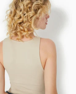 Body Sans Manches - Beige