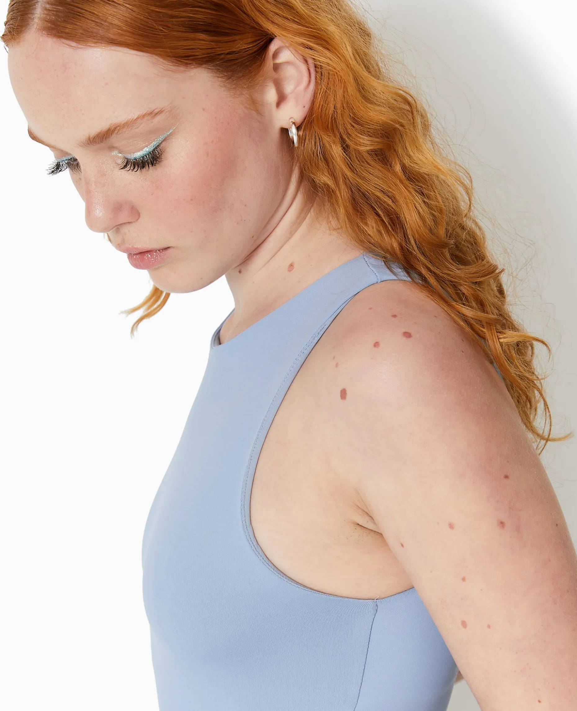 Body Sans Manches - Bleu