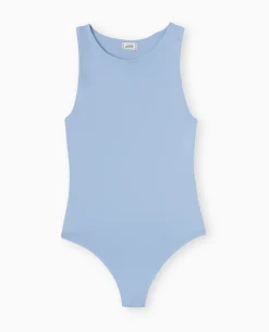 Body Sans Manches - Bleu