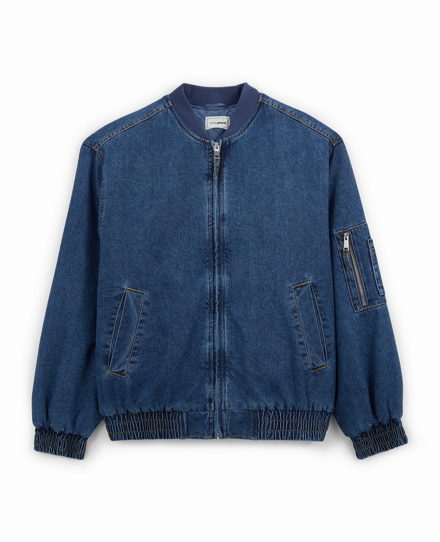 Bomber En Jean - Bleu