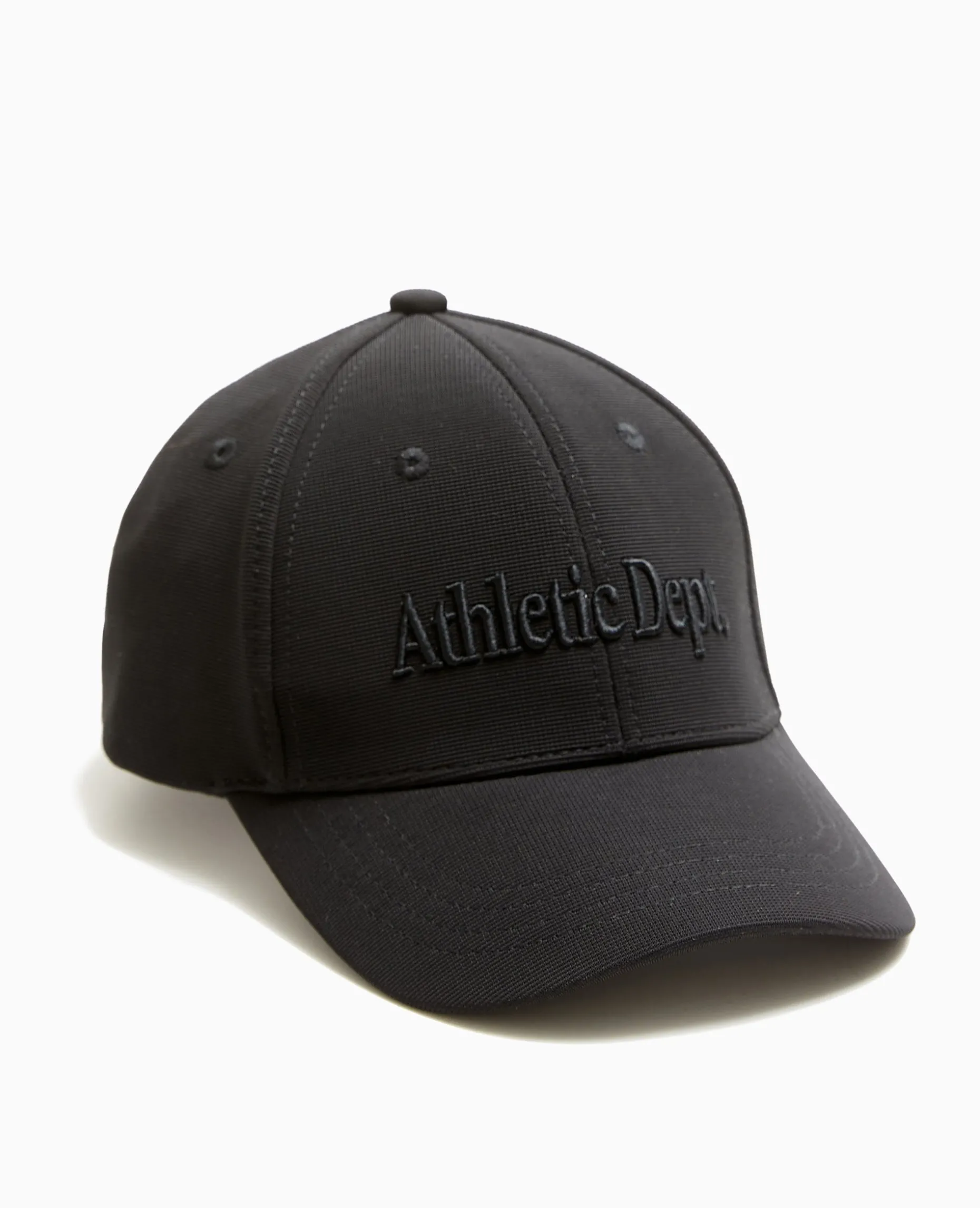 Casquette Avec Broderie Devant - Noir