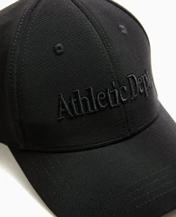 Casquette Avec Broderie Devant - Noir