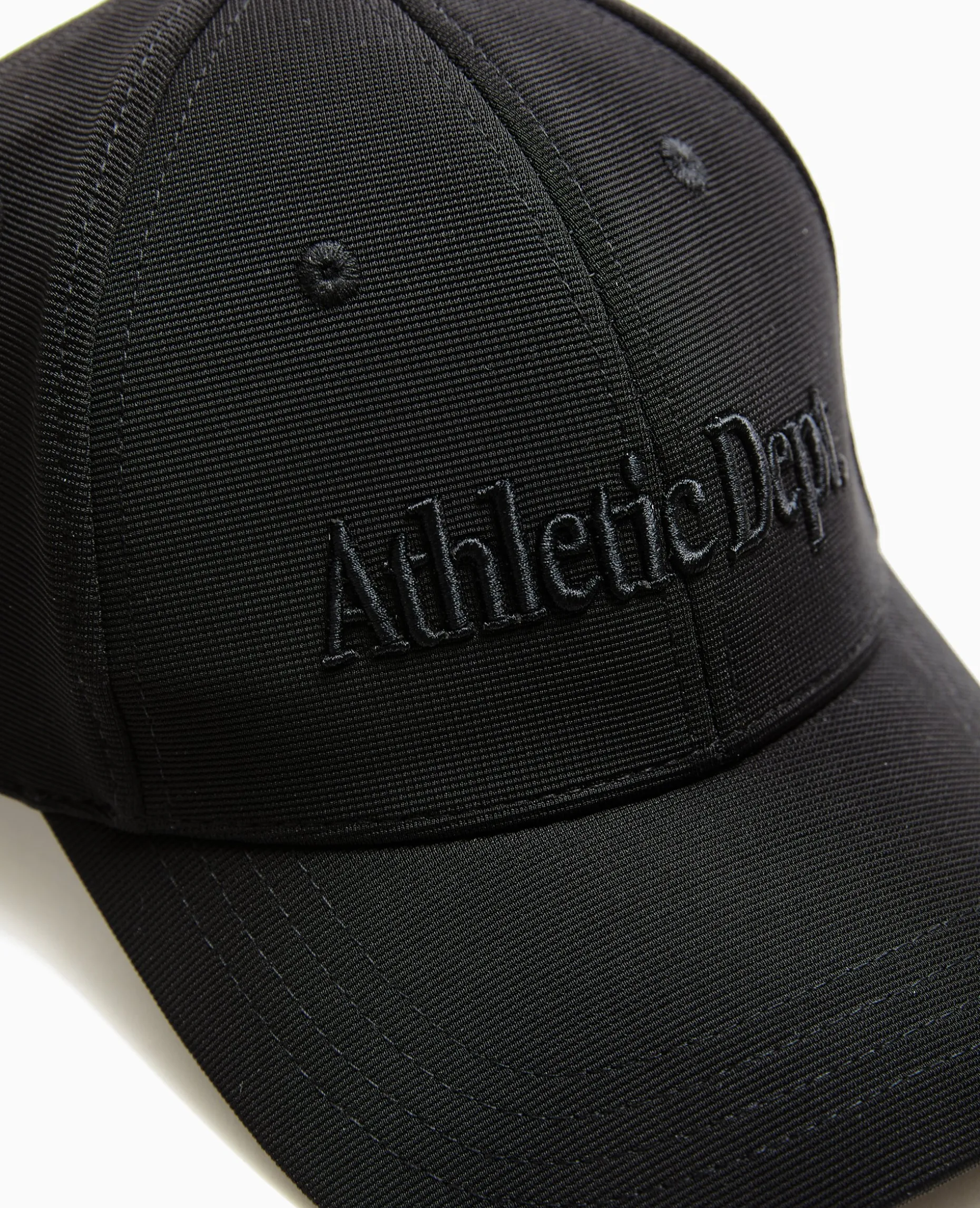 Casquette Avec Broderie Devant - Noir