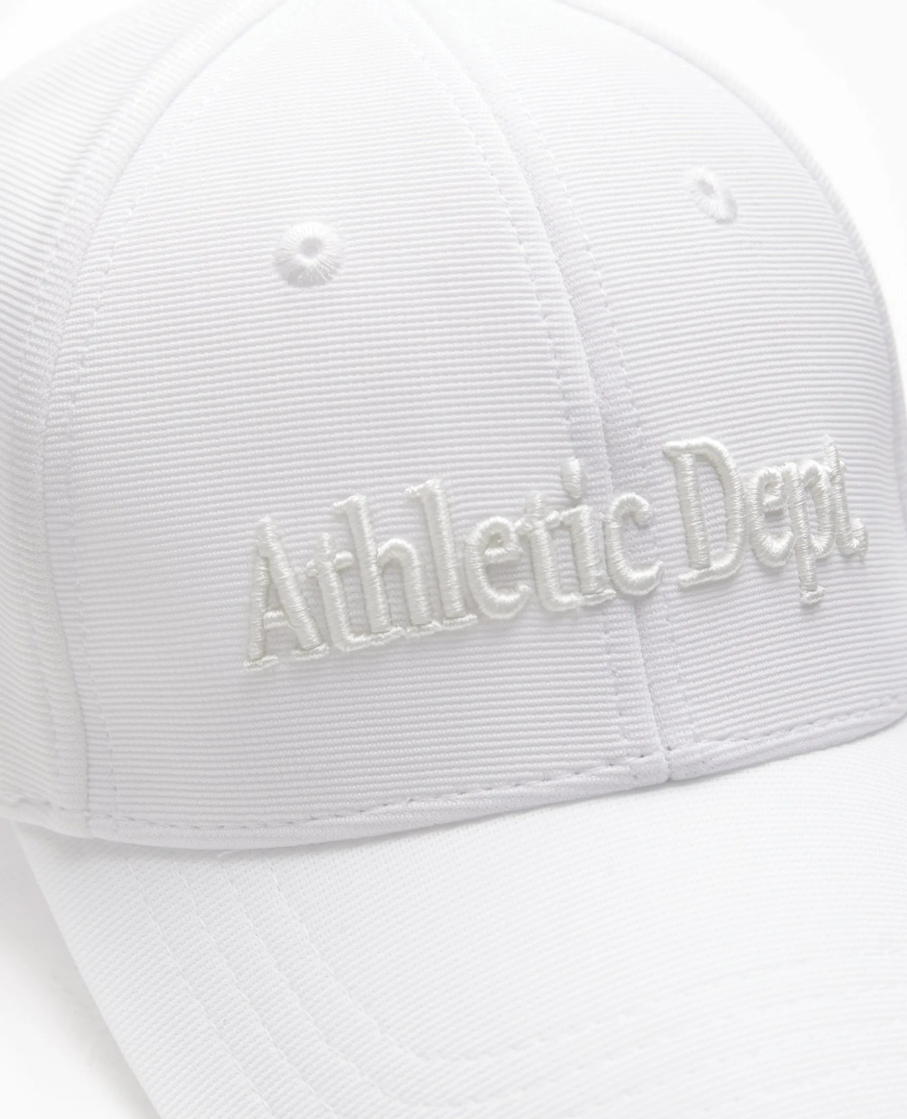 Casquette Avec Broderie Devant - Blanc