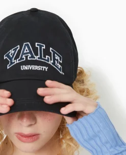 Casquette Avec Broderie YALE - Noir