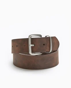 Ceinture Aspect Vieilli - Marron