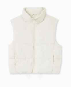 Doudoune Sans Manches - Blanc