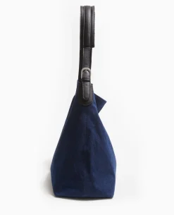 Grand Sac En Jean XXL Avec Bandouliè;re Ceinture - Bleu