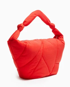Grand Sac En Matiè;re Matelassée - Rouge