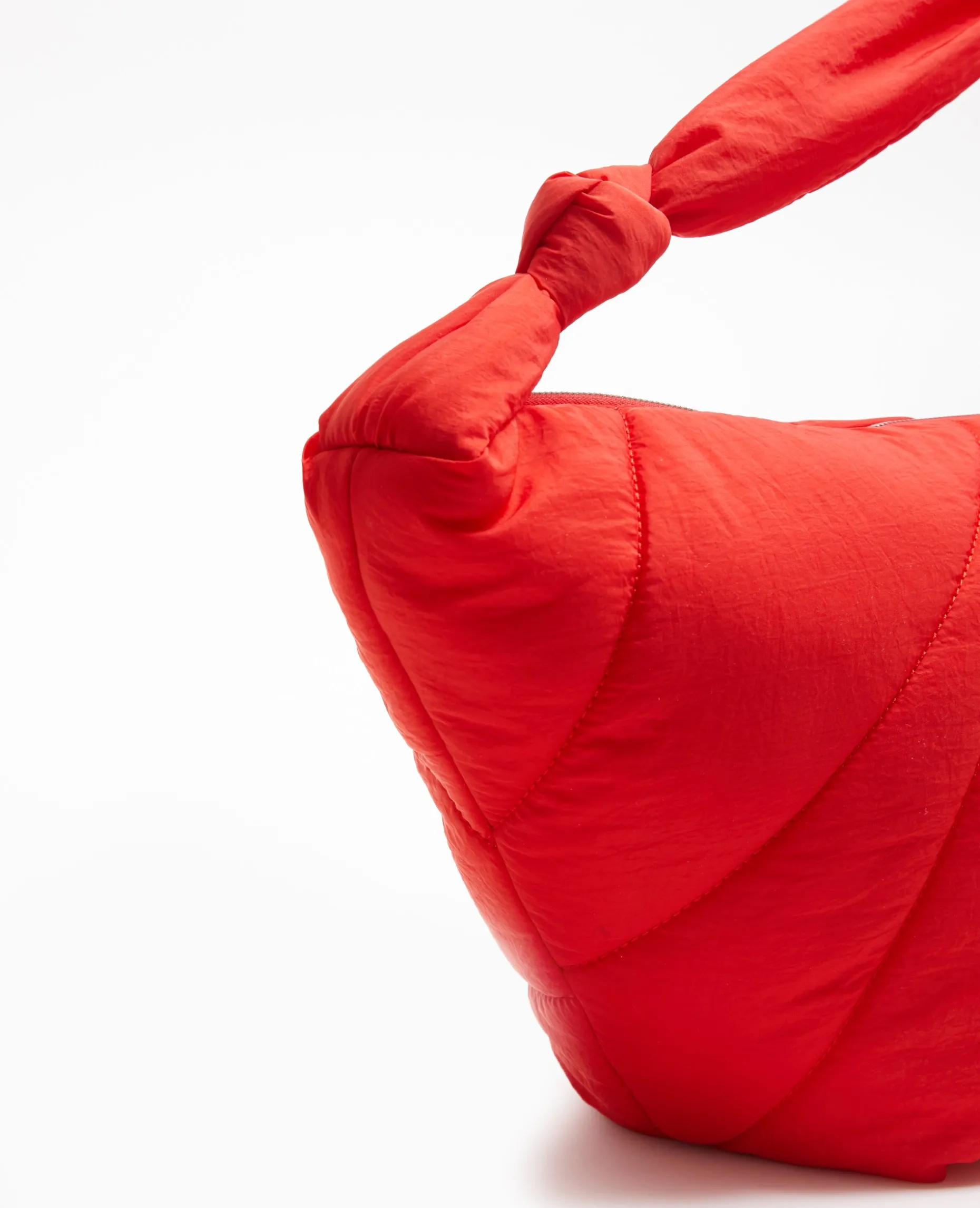 Grand Sac En Matiè;re Matelassée - Rouge