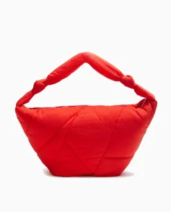 Grand Sac En Matiè;re Matelassée - Rouge