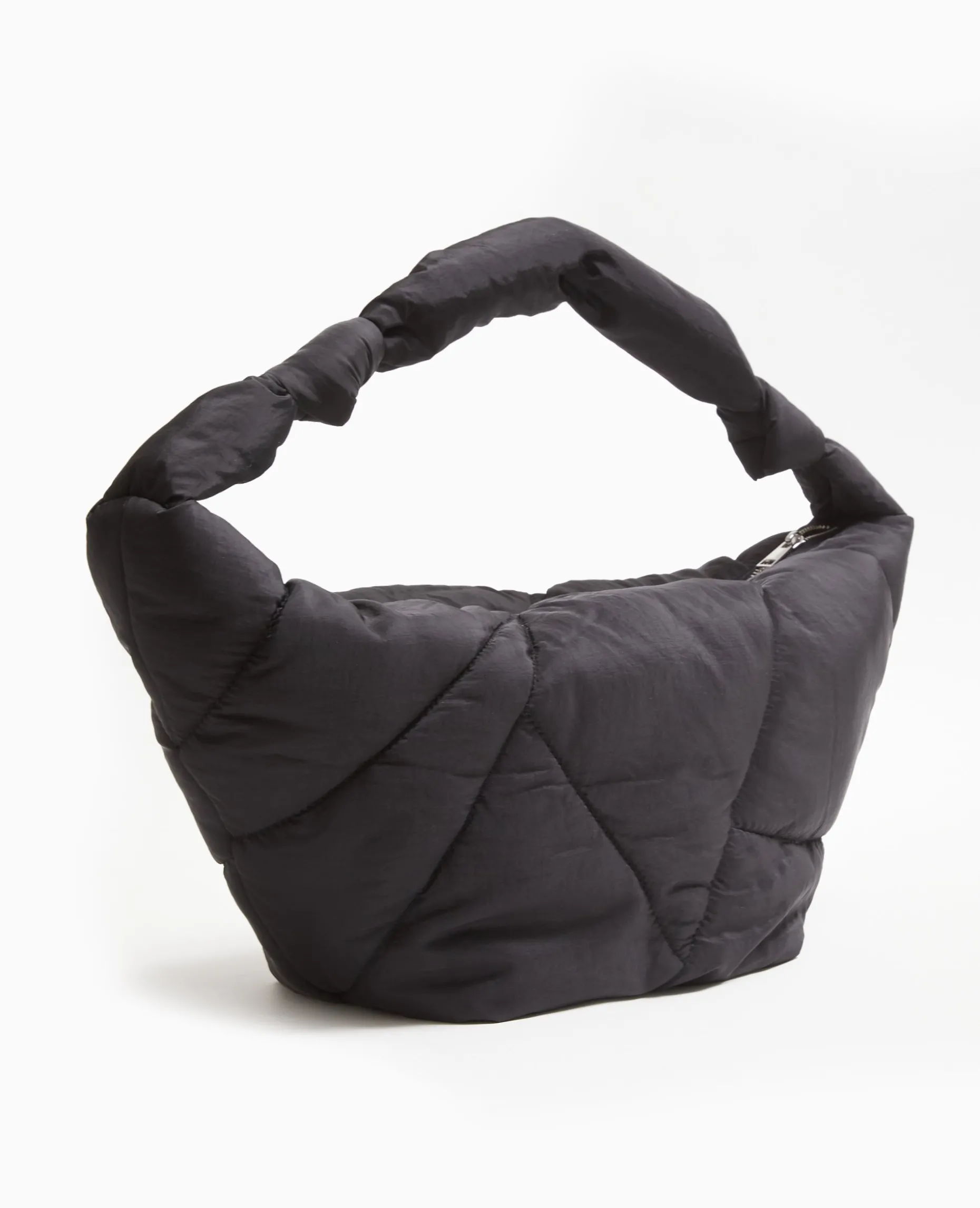 Grand Sac En Matiè;re Matelassé - Noir