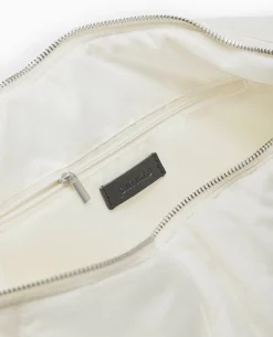 Grand Sac En Matiè;re Matelassée - Blanc