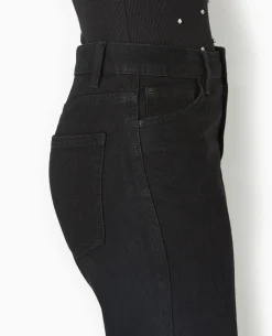 Jean Droit Taille Regular - Noir