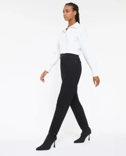 Jean Mom Taille Haute - Noir