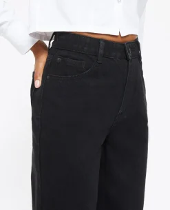 Jean Mom Taille Haute - Noir