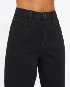 Jean Mom Taille Haute - Noir