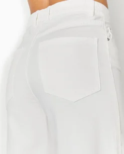 Jean Wide Loose Extra Long - Blanc