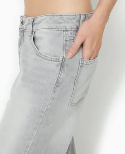Jean Wide Taille Basse - Blanc