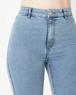 Jegging Taille Haute - Bleu