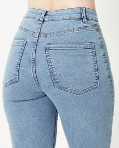 Jegging Taille Haute - Bleu