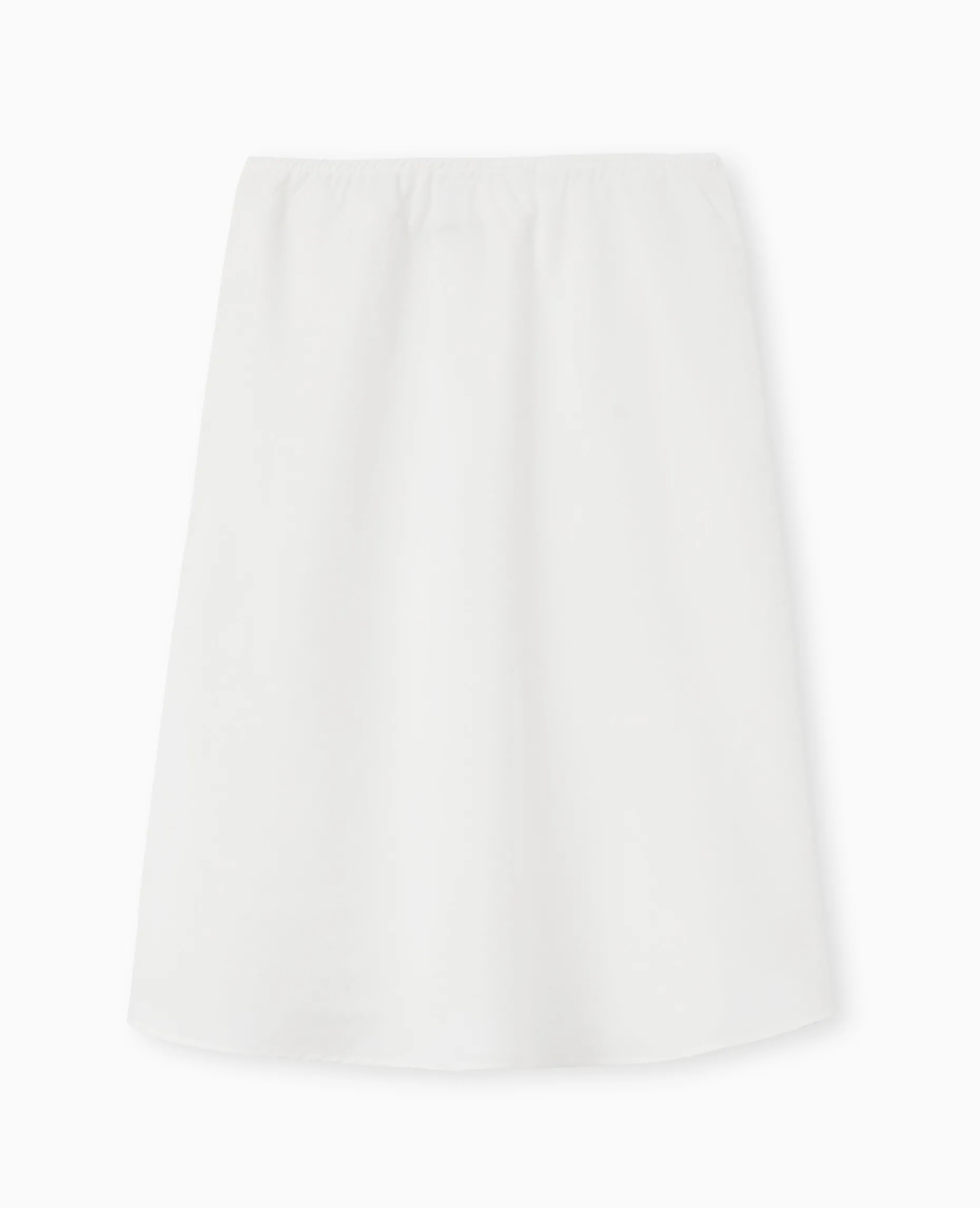 Jupe évasée Avec Taille élastiquée - Blanc