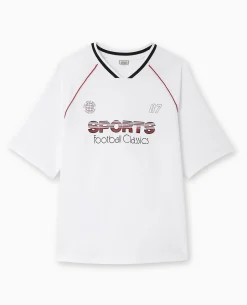Maillot De Foot Oversize - Blanc