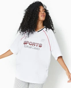 Maillot De Foot Oversize - Blanc