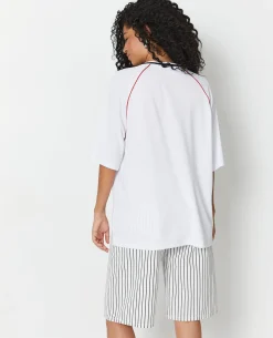 Maillot De Foot Oversize - Blanc