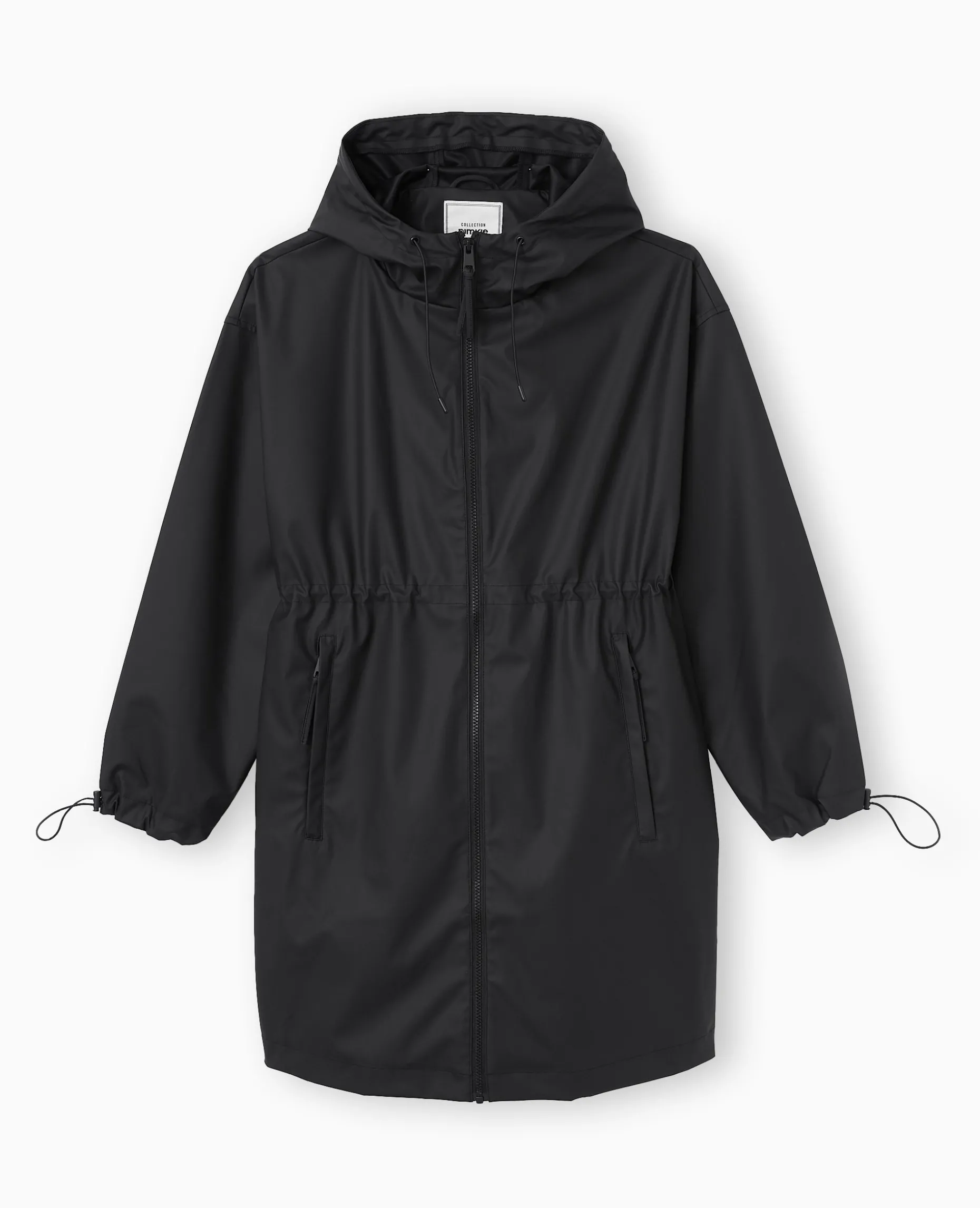 Manteau De Pluie Avec Capuche - Noir