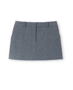 Mini Jupe-short City - Gris Foncé