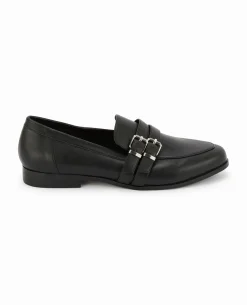 Mocassins Avec 2 Brides - Noir