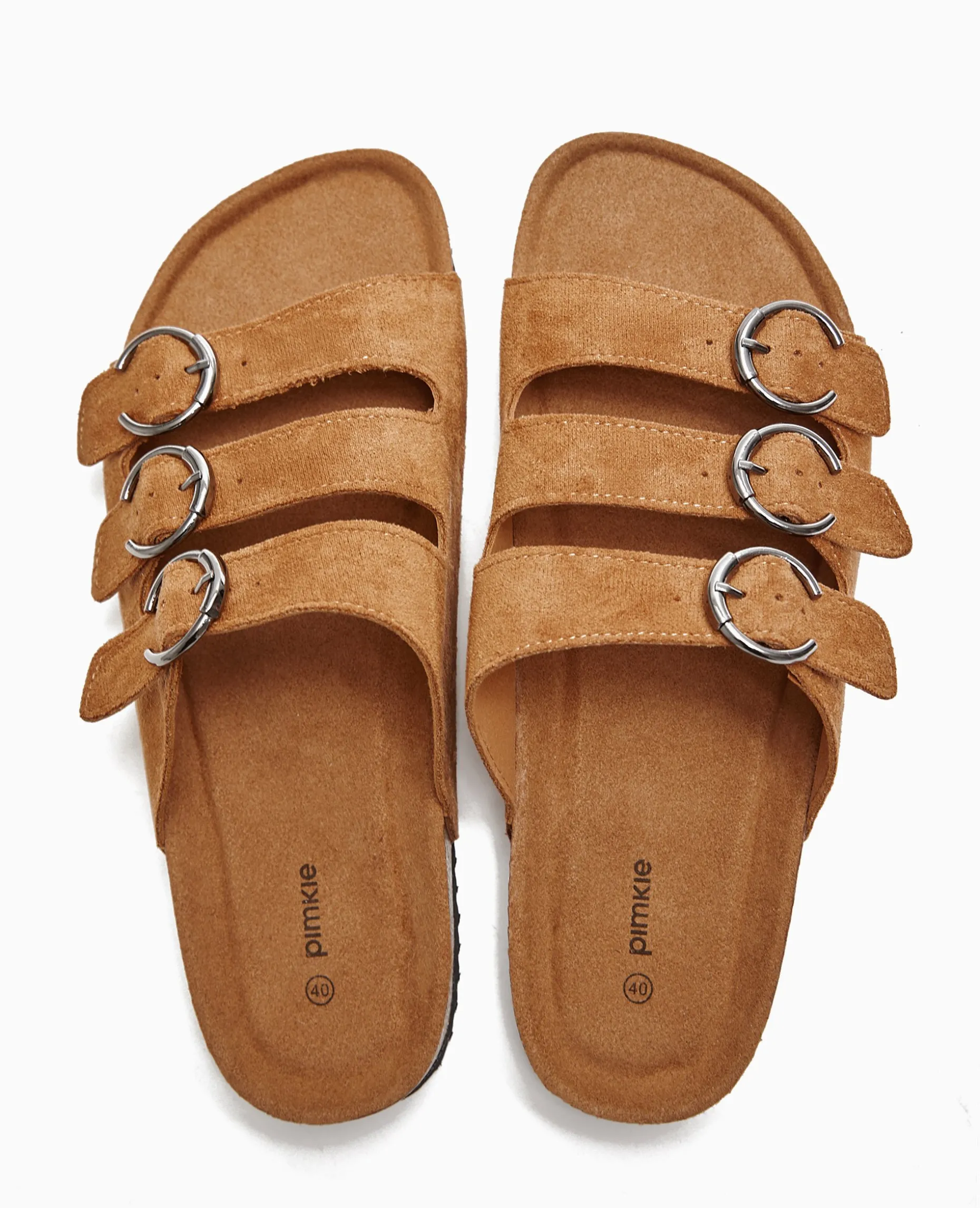 Mules 3 Brides - Camel