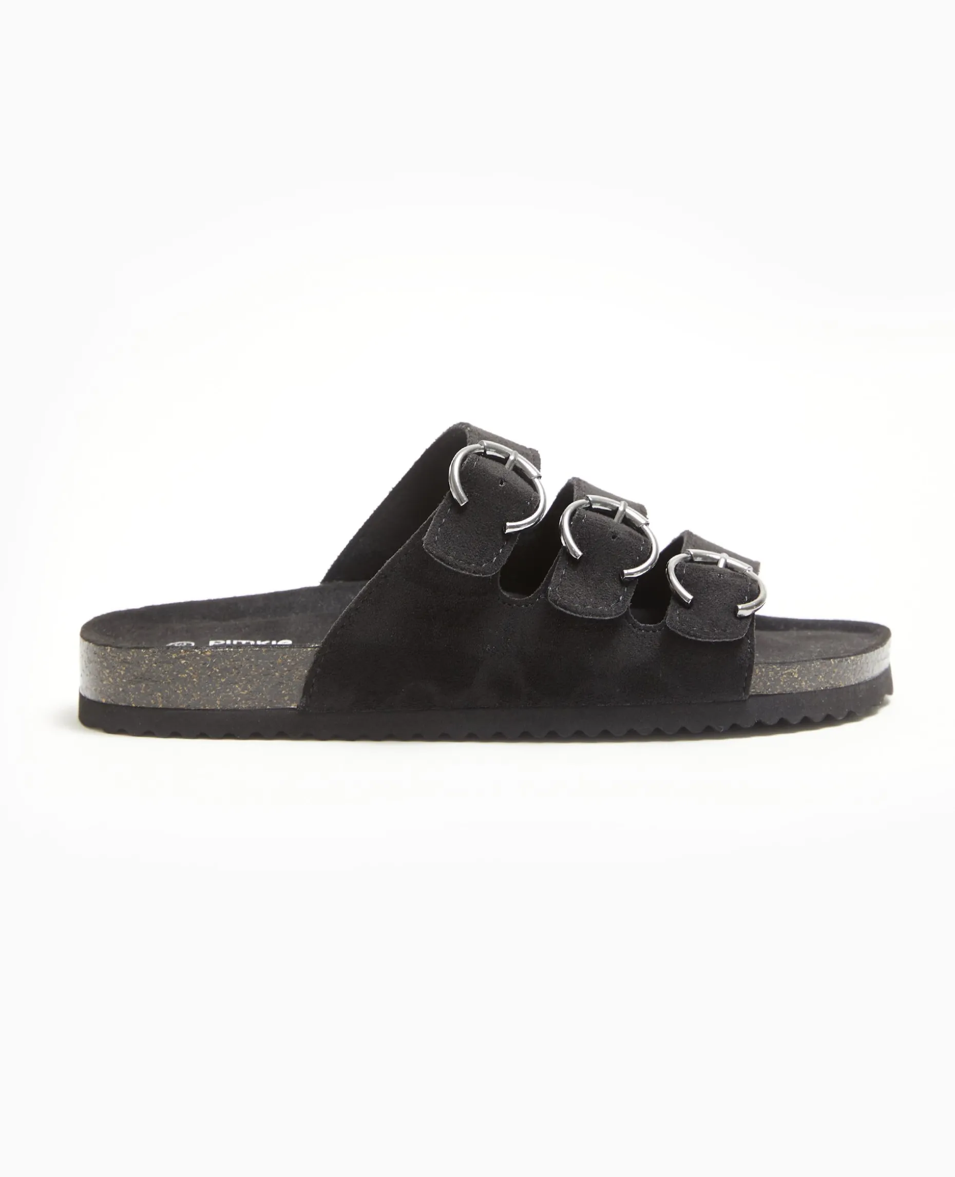 Mules 3 Brides - Noir