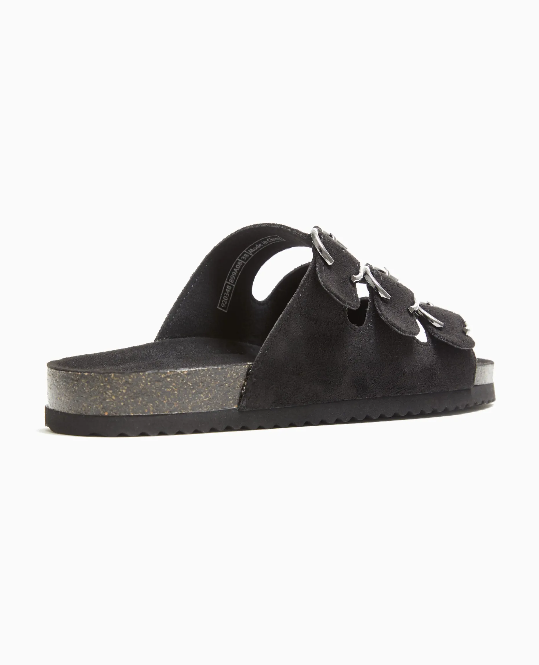 Mules 3 Brides - Noir