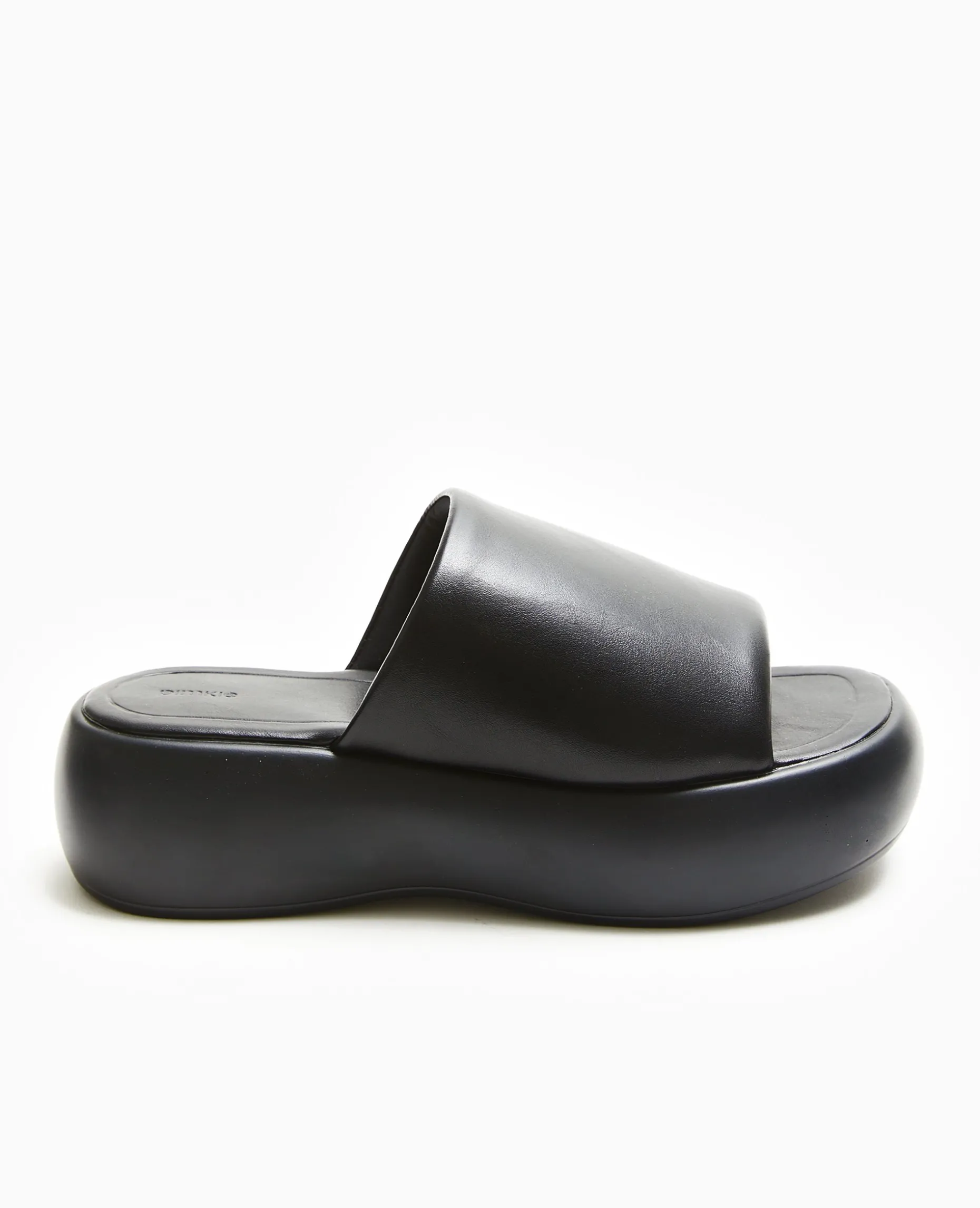 Mules Compensées - Noir