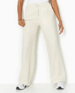 Pantalon De Jogging Droit En Molleton - écru