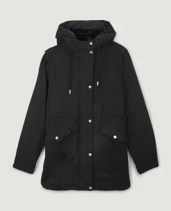 Parka Avec Doublure Fourrure - Noir