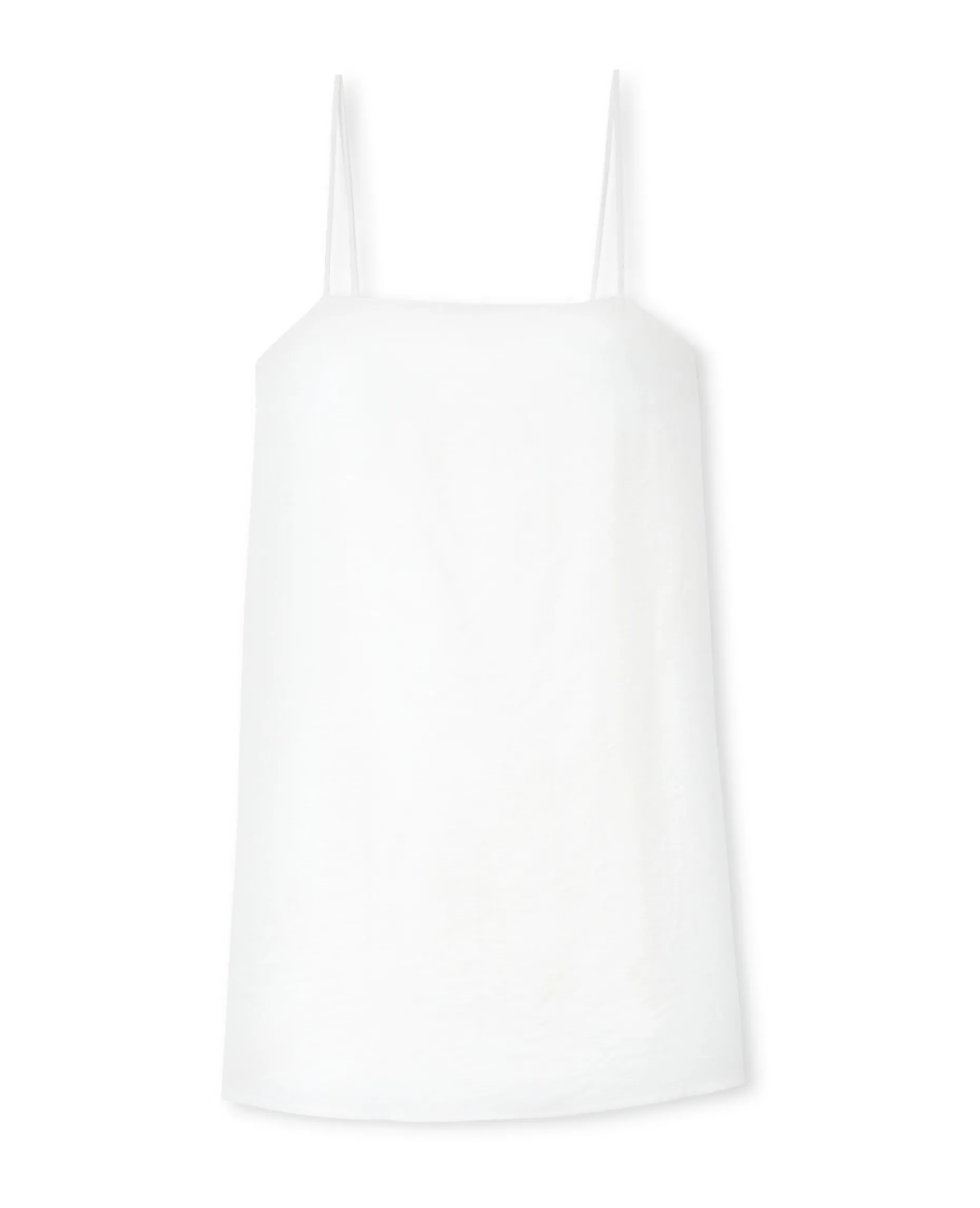 Robe Courte Avec Bretelles à Nouer - Blanc