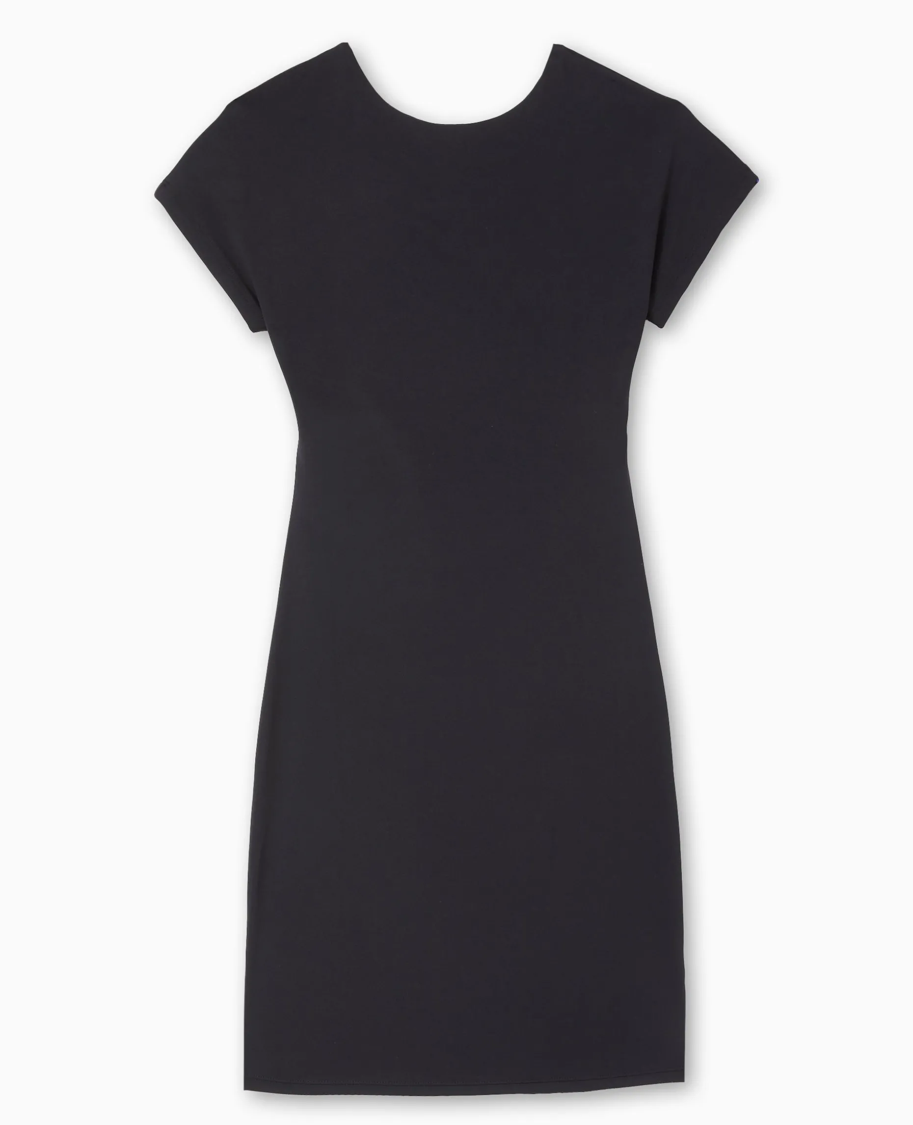 Robe Courte Avec Dos Ouvert - Noir